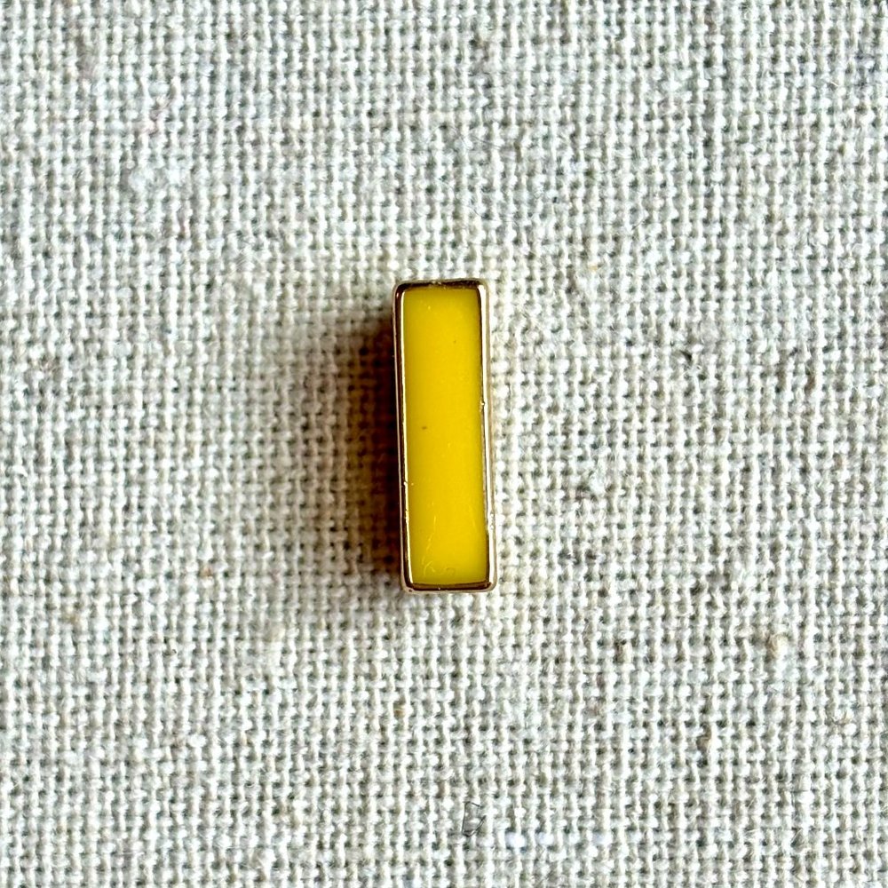 KEEP Yellow Color Bar Charm in GOLD (retired)